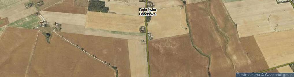 Zdjęcie satelitarne Dąbrówka Barcińska ul.